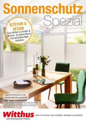 PDF Unser aktueller Sonnenschutz-Prospekt für Sie!