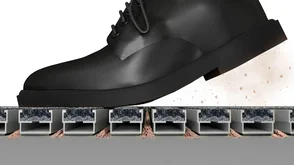 emco Sauberlaufprofil mit Schuh - emco Sauberlaufprofil mit Schuh