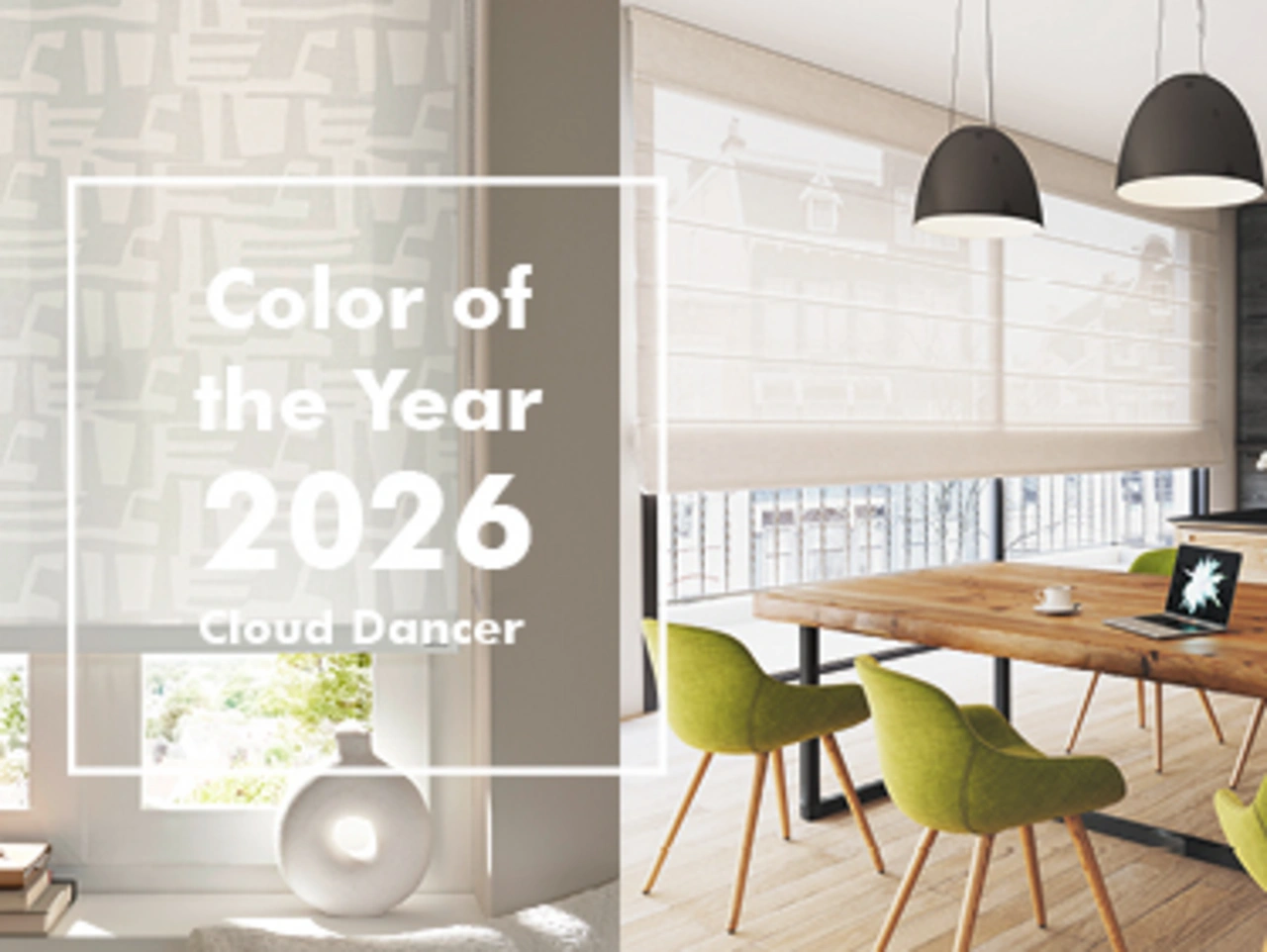 Pantone Farbtrend 2026 Cloud Dancer