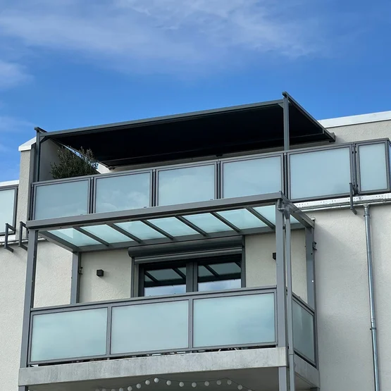 Markise für ein Penthouse