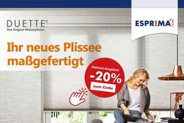 ESPRIMA Duette Plissee 2025