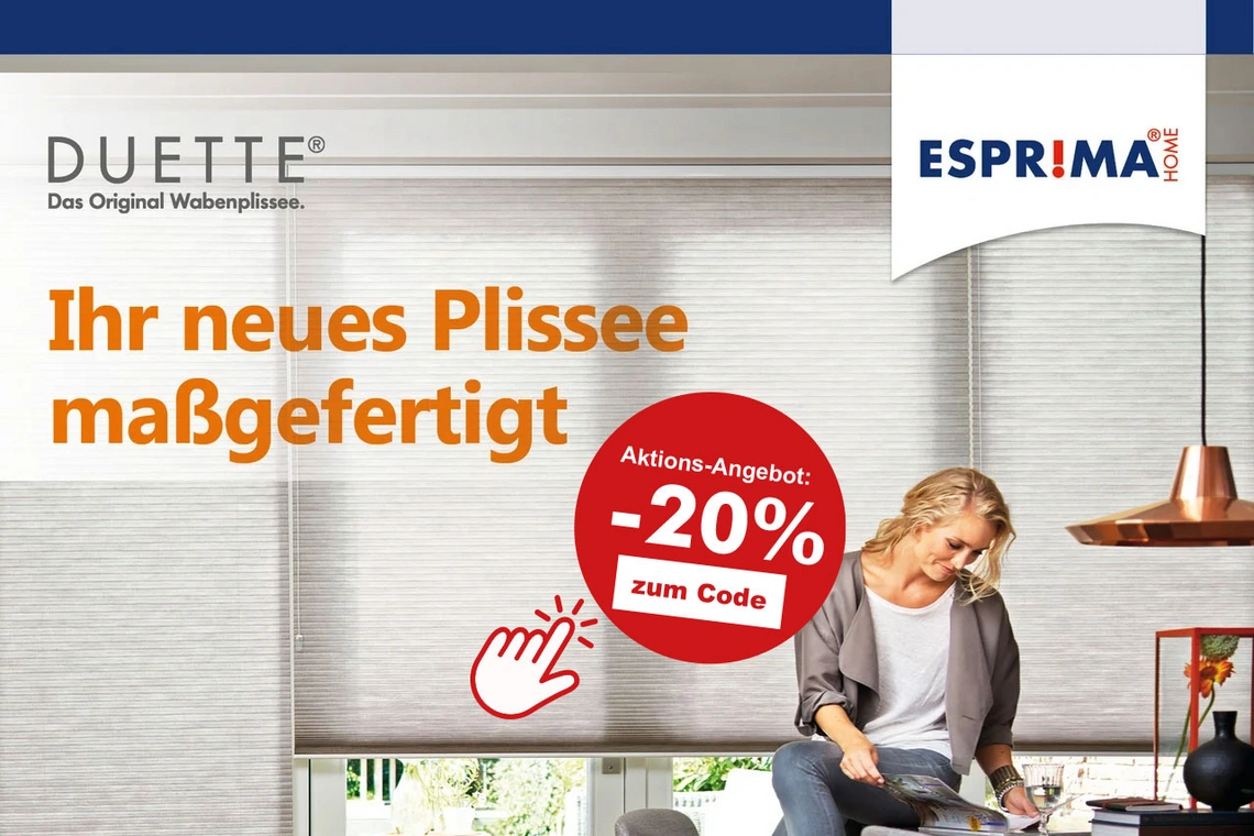 Esprima Duette Plissee